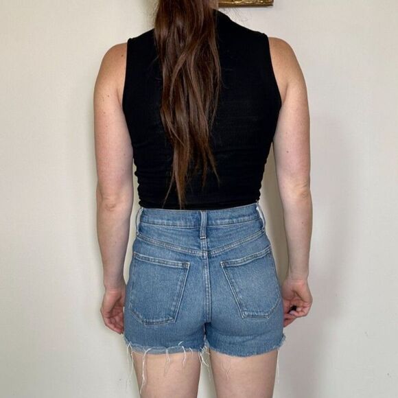 Madewell High Rise Denim Shorts Size 27 - Picture 2 of 13